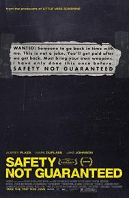 Safety Not Guaranteed poster