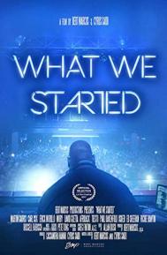 What We Started poster