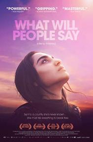 What Will People Say poster