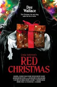 Red Christmas poster