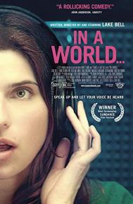 In a World... poster