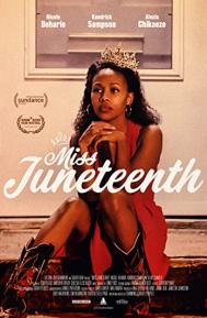 Miss Juneteenth poster