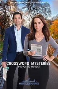 Crossword Mysteries: Proposing Murder poster