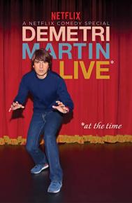 Demetri Martin: Live poster