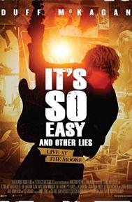 It's So Easy and Other Lies poster