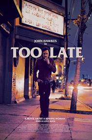 Too Late poster