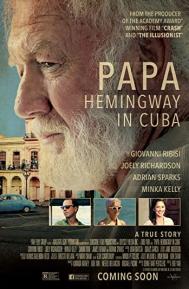 Papa Hemingway in Cuba poster