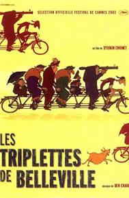 The Triplets of Belleville poster