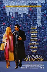 Sidewalks of New York poster