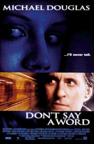 Don't Say a Word poster