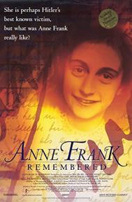 Anne Frank Remembered poster