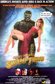 The Return of Swamp Thing poster