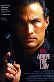 Above the Law poster