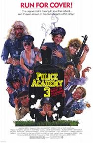 Police Academy 3: Back in Training poster