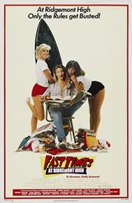 Fast Times at Ridgemont High poster