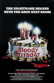 Bloody Birthday poster