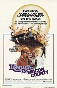 Return to Macon County poster