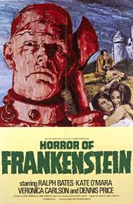 The Horror of Frankenstein poster