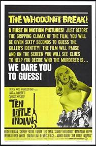 Ten Little Indians poster