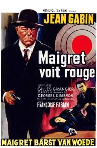 Maigret voit rouge poster