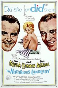 The Notorious Landlady poster