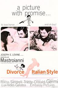 Divorce Italian Style poster