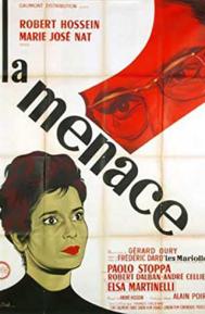 La menace poster