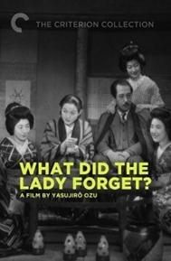 What Did the Lady Forget? poster