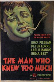 The Man Who Knew Too Much poster