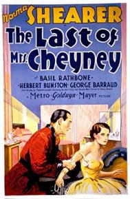 The Last of Mrs. Cheyney poster