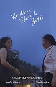 We were stars to burn poster