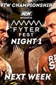 Fyter Fest Night 1 poster